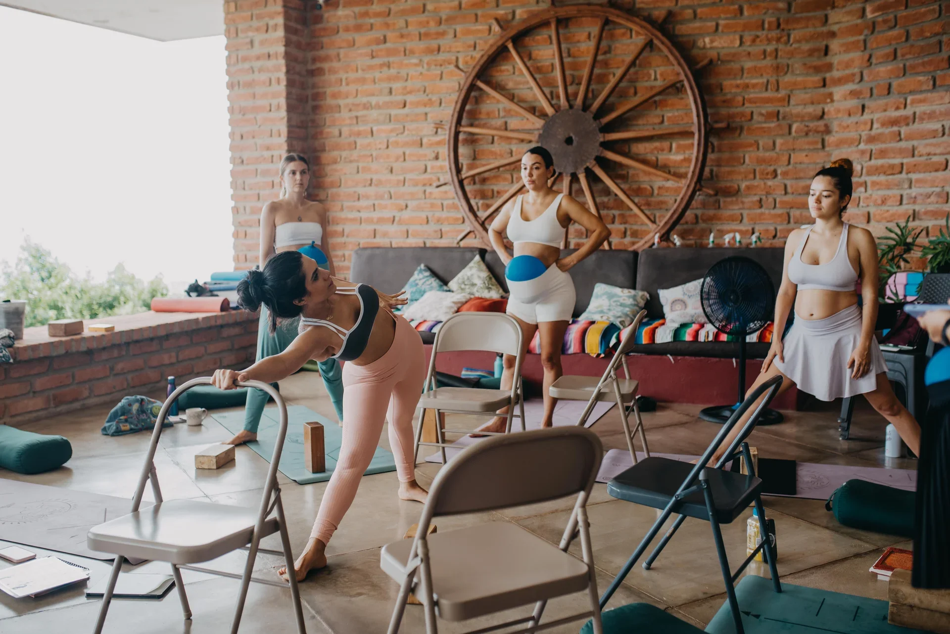 Specialize in prenatal yoga and support mothers on their sacred journey